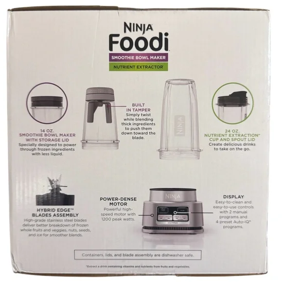 Ninja Foodi Smoothie Bowl Maker and Nutrient Extractor - Picture 2 of 3